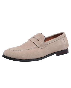 Suede Penny Loafers