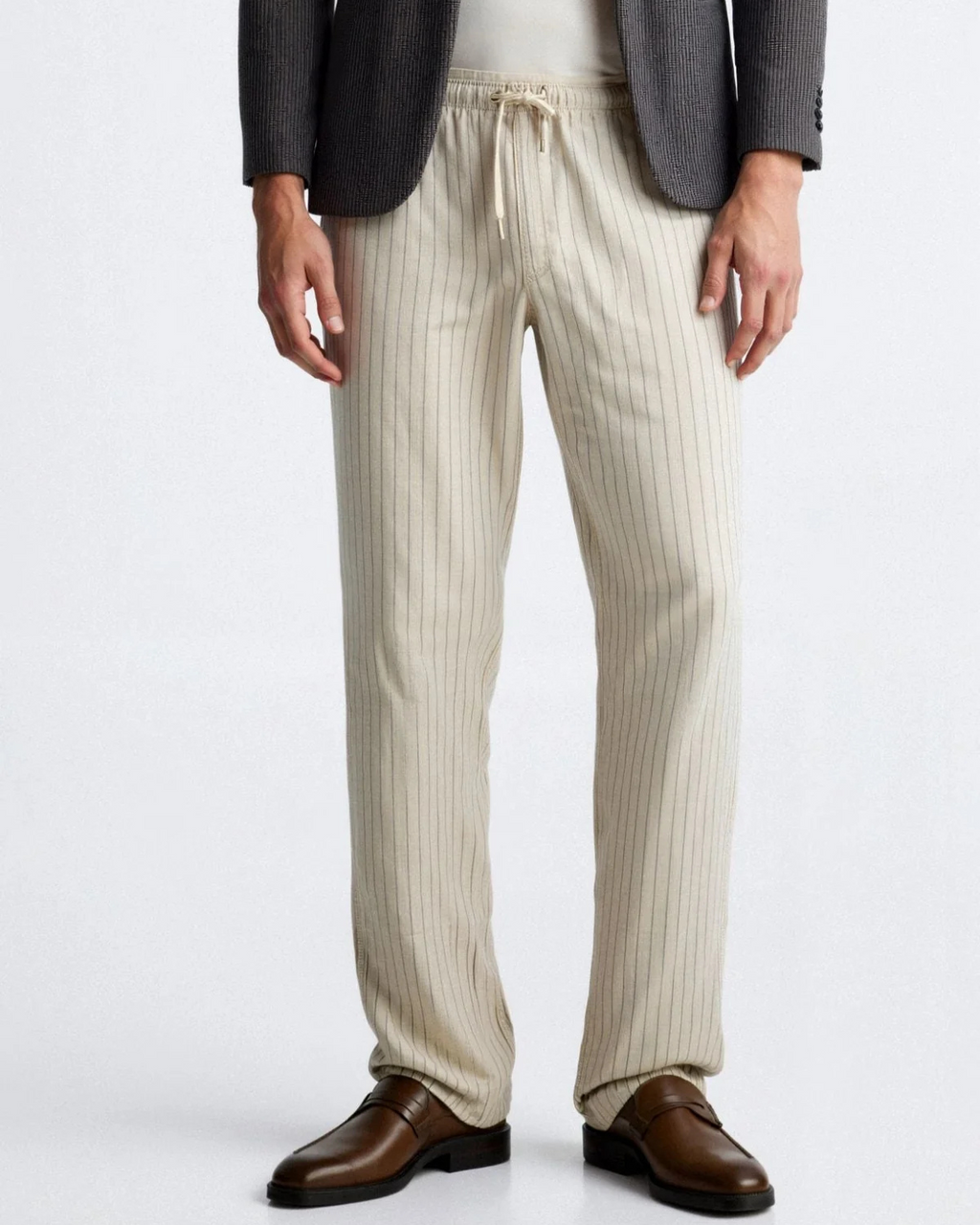 Breathable Relaxed Linen Trousers